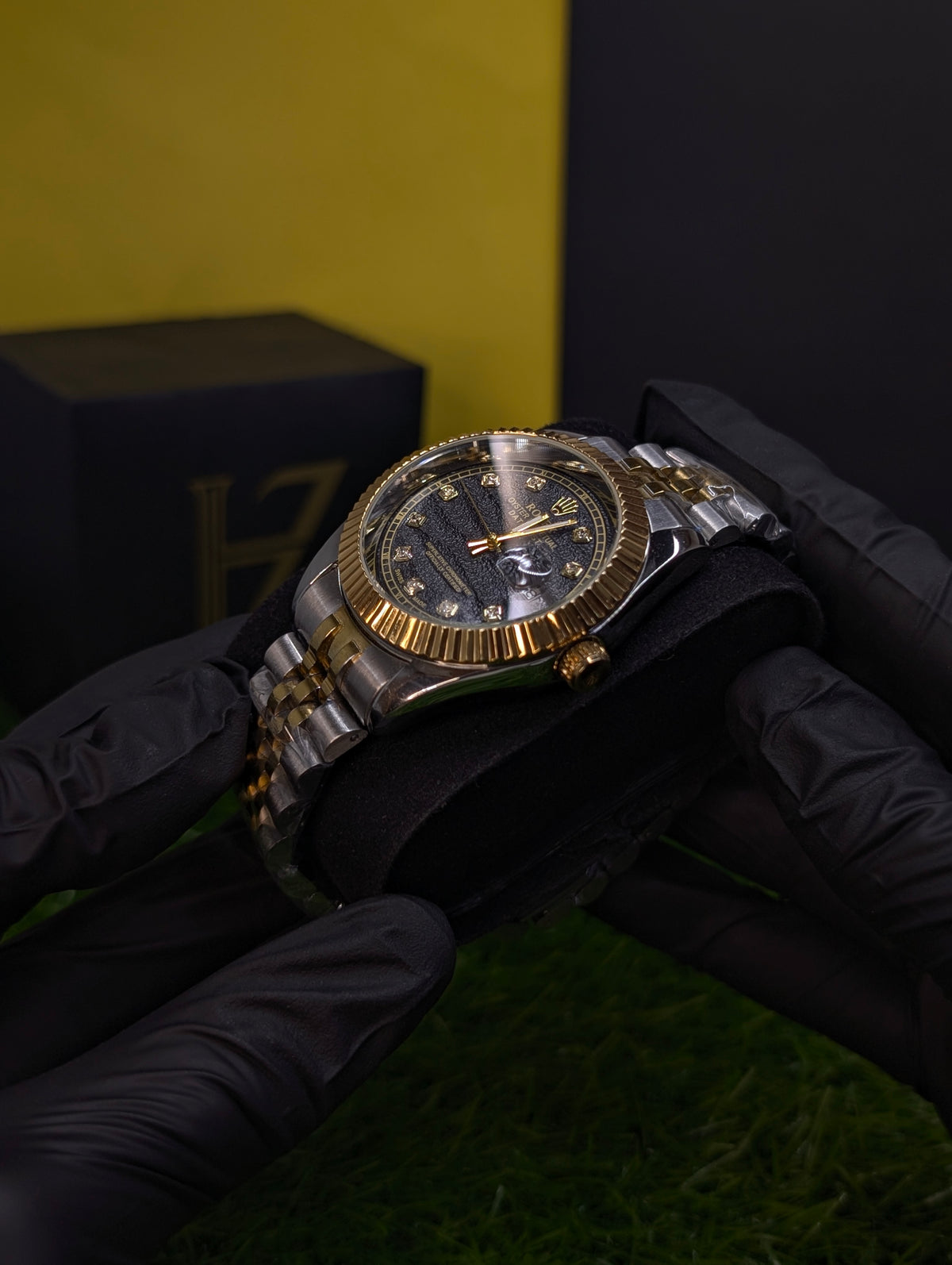 Grey Sandy Dial Rolex Replica ✨