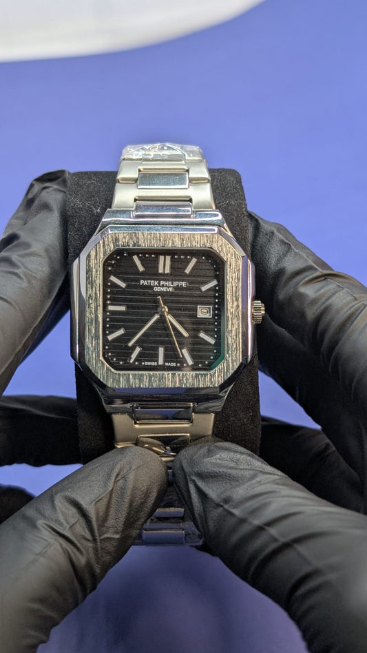 Patek Phillipe Black Square Dial