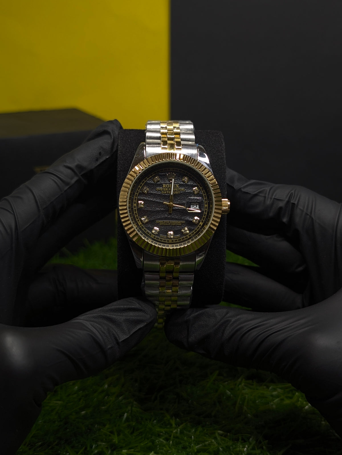 Grey Sandy Dial Rolex Replica ✨