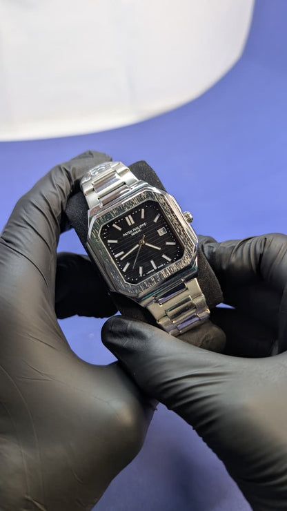 Patek Phillipe Black Square Dial