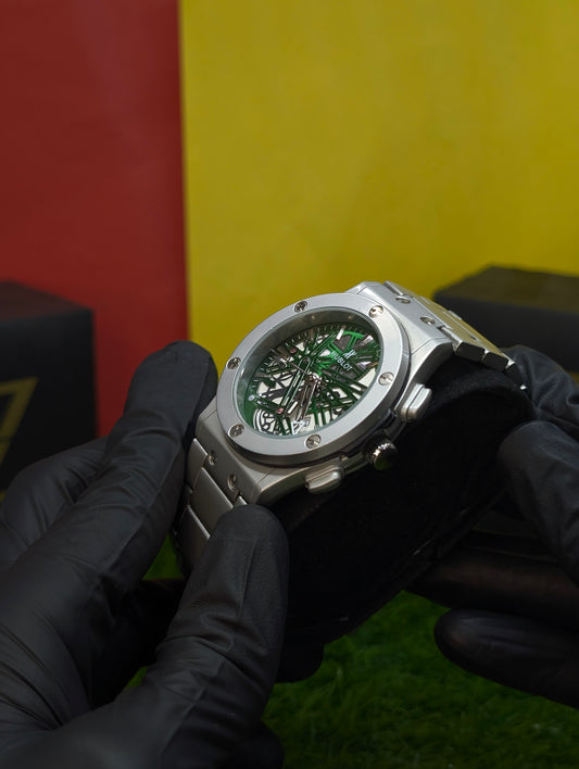 Olive Hublot Geneve With Heavy Weight 💪