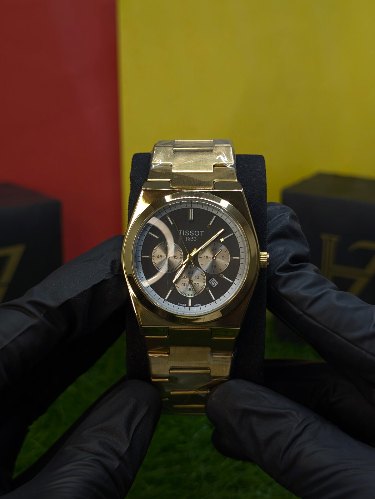 Golden&Black Tissot Prx ✨