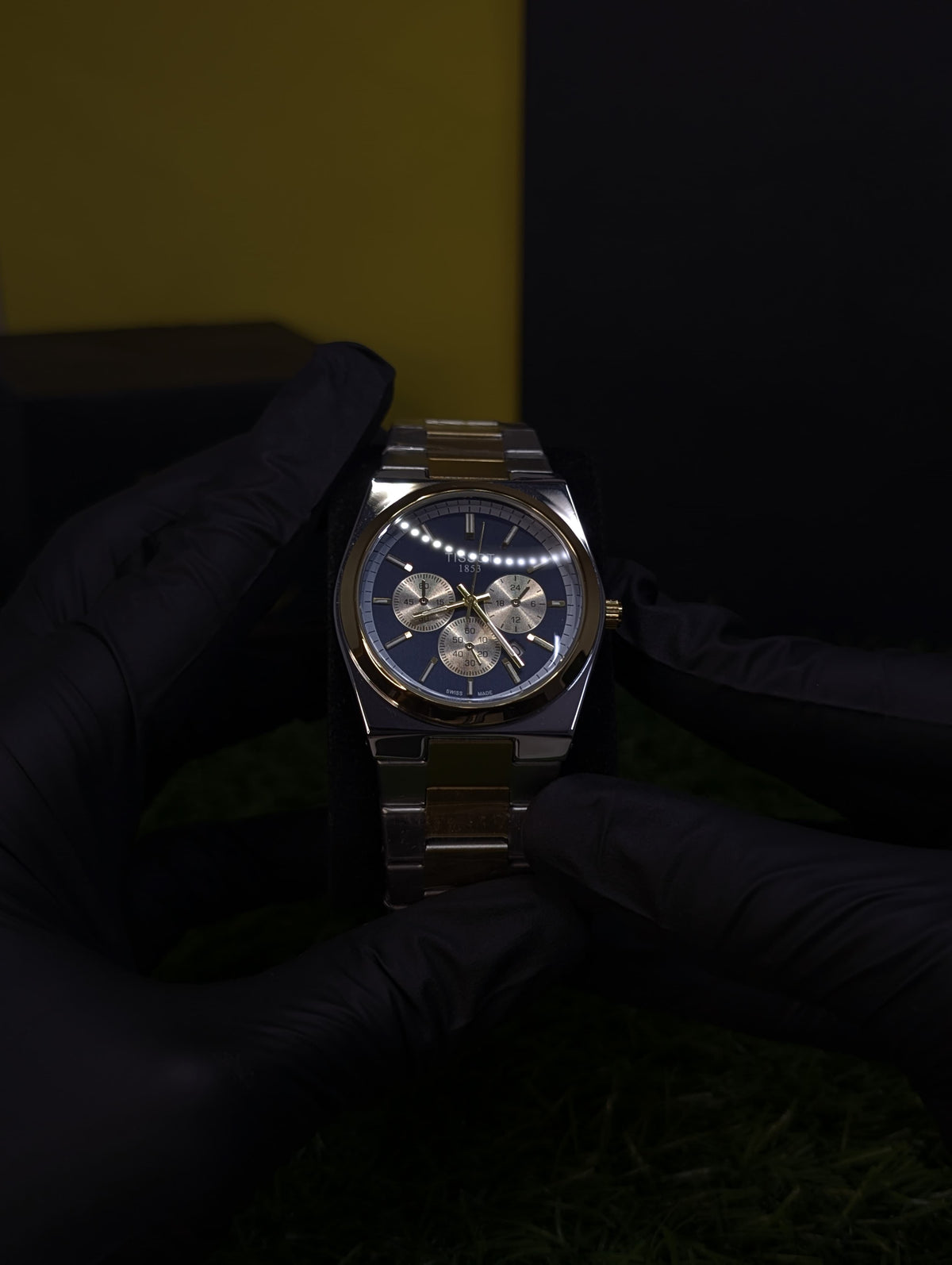 Double Tone Blue Tissot Prx ✨