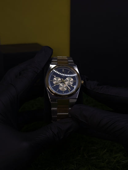 Double Tone Blue Tissot Prx ✨