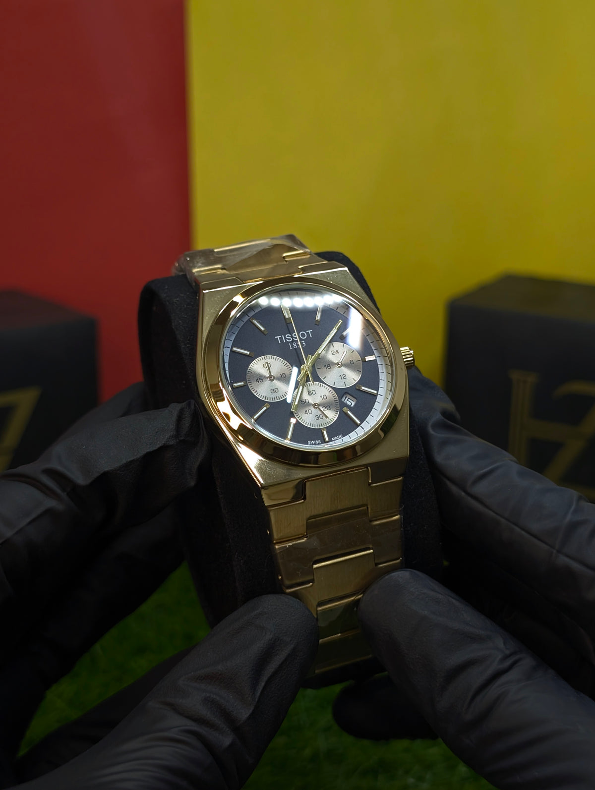 Golden&Black Tissot Prx ✨