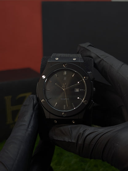 Full Black Hublot Geneve ✨